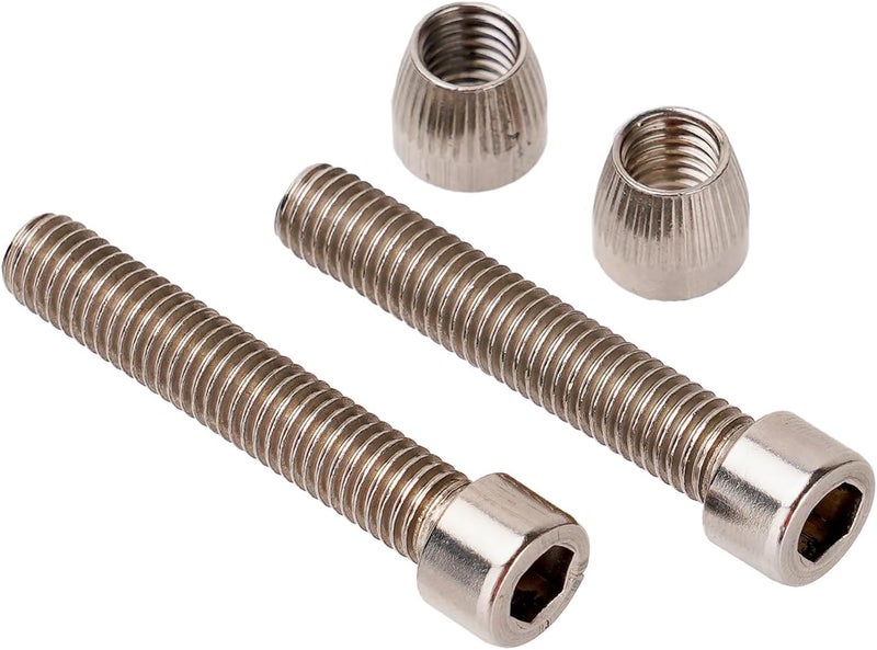 RWRAPS 2.5" Split Flange Repair Kit,Iron galvanized Exhaust Flange 63.5mm/2.5 Inch 2 Bolt Flat Split Flange Repair Replacement Kit - Image 4